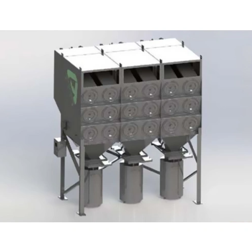 Dust collector for clean rooms