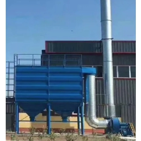 Bin roof dust collector with advanced filtration