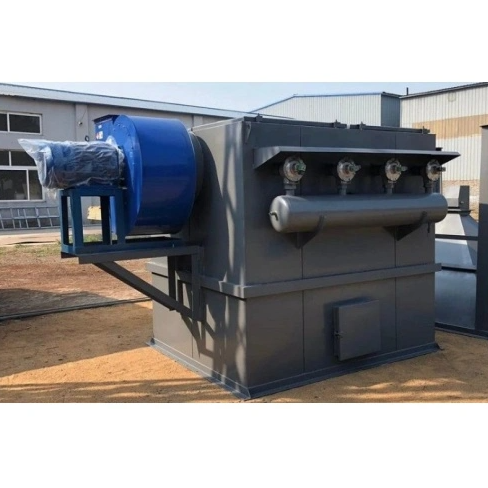 Bin roof dust collector for chemical industry