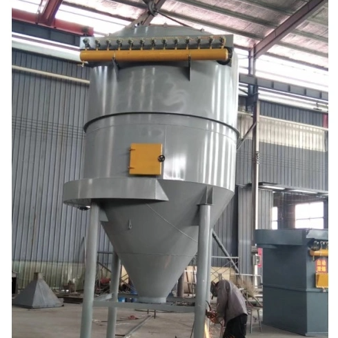 Stainless steel round bag dust collector