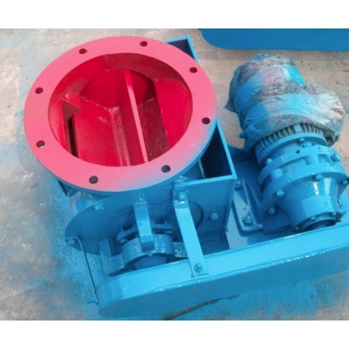 Star-type rotary ash valve